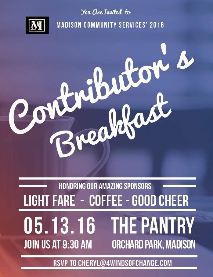 2016_Contributors Breakfast Invite